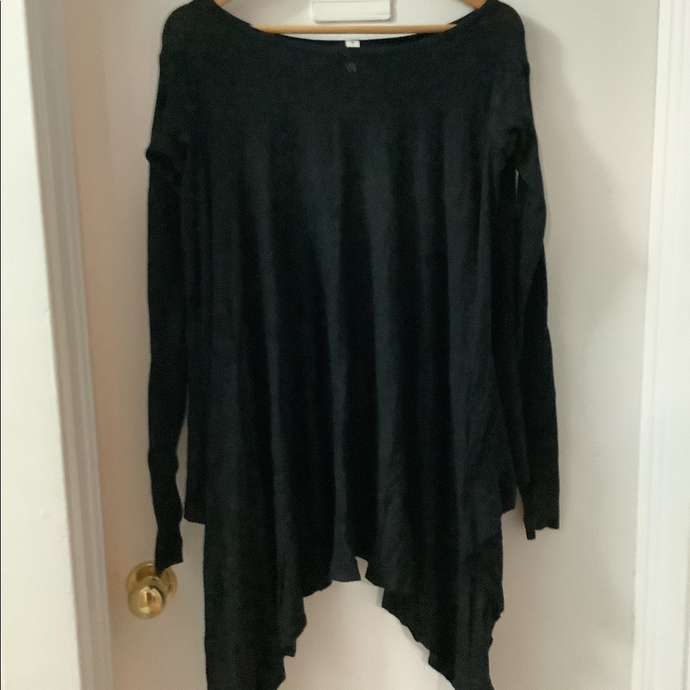 Lululemon asymmetrical sweater sz 8
